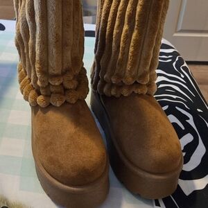 Boots Cozy Brown Winter Boots